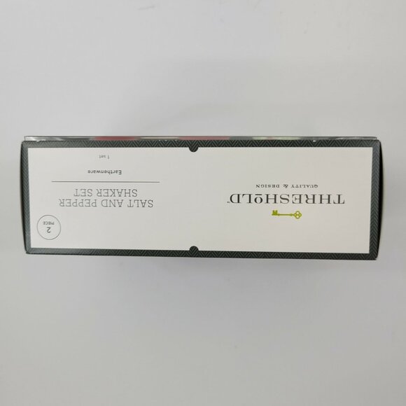 Threshold Salt and Pepper Shaker Set Red Truck Christmas Tree - Picture 3 of 5